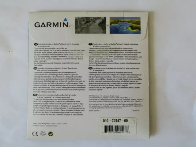 Carte Navigation Garmin Blue Chart G2  Vision   - Eastern Africa  / New Item 2