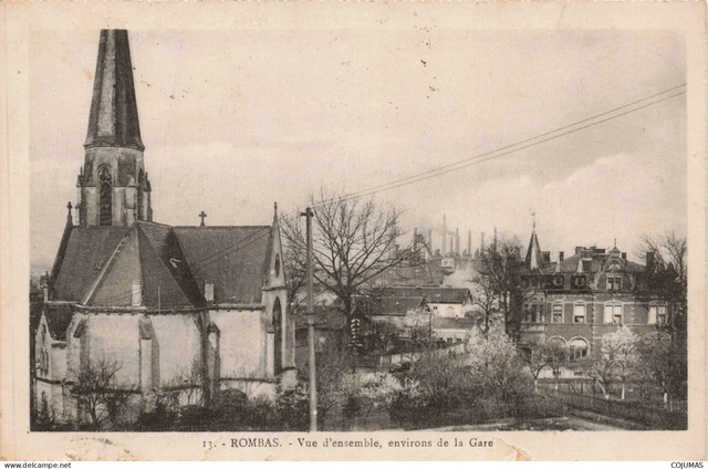 57 - ROMBAS - S17066 - Vue d'Ensemble - Environs de la Gare - en l'�tat - L23
