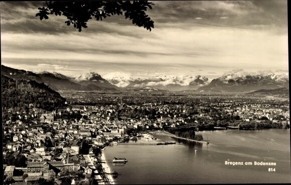 Ak Bregenz am Bodensee Vorarlberg, Panorama - 3574108