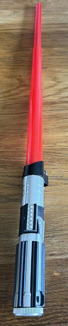 Hasbro Lightsaber 2010 Red Darth Vader C-2945A Lucasfilm Anakin Working Light Up