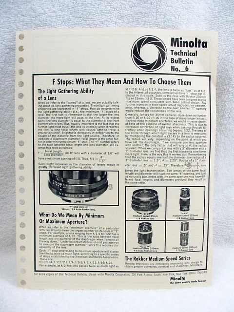 Vintage Manuals & Guides, Vintage Movie & Photography, Cameras