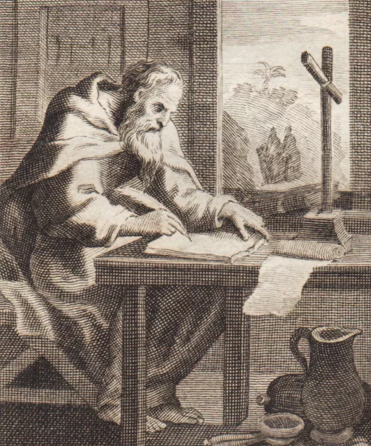 18th Portrait of Saint John Climaque Abbot of the Monks of Mount Sinai