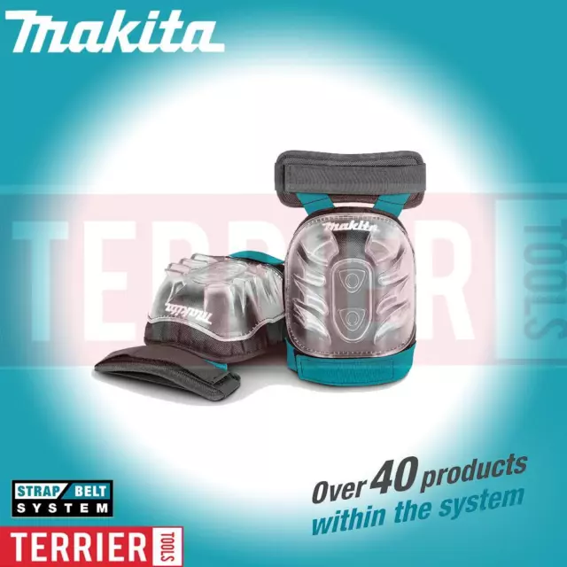 Makita E-05658 Blue Collection strapazierfähige Gel-Knieschützer