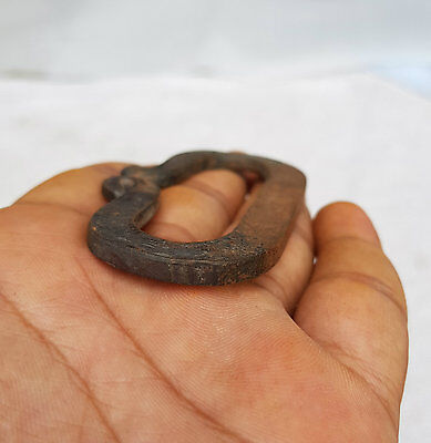 Old Early Iron Hand Forged Unique Shape Tribal Fire Striker/Chakmak/Flint 3