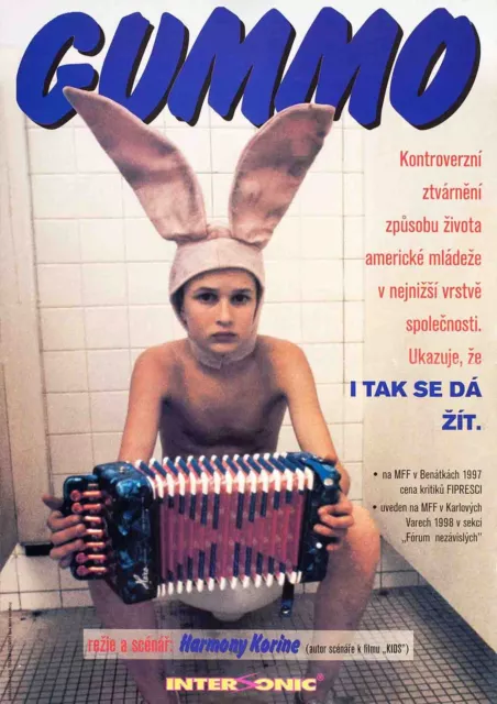 Gummo 1997 Movie POSTER PRINT A5 A1 Cult Cinema 90s Harmony Korine Film Wall Art