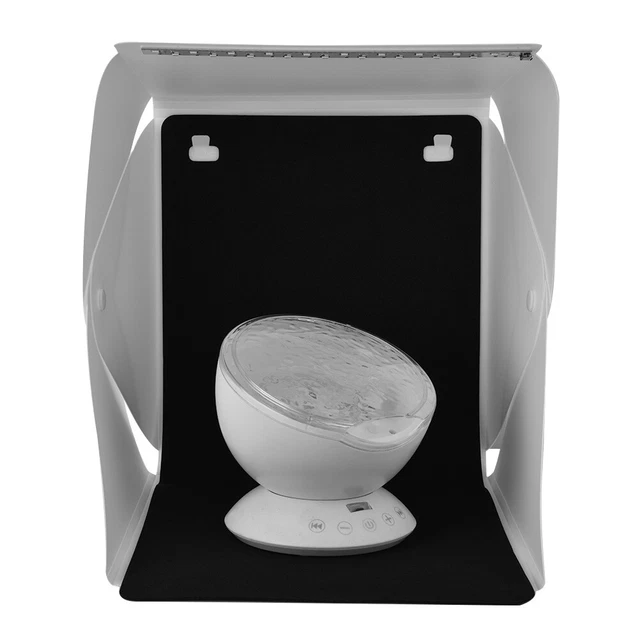Kit portátil plegable mini estudio fotografía caja de luz tienda de campaña con 4 colores NUEVO