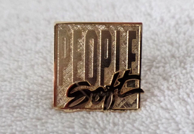 Vintage PeopleSoft HR /Payroll Software Service Pin Lapel Vintage PeopleSoft HR /Payroll Software Service Pin Lapel