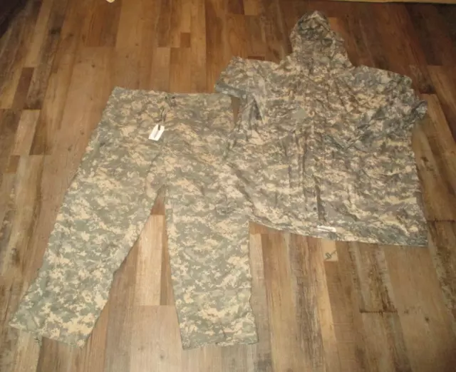 ORC INDUSTRIES MILITARY mens "NWT" SZ XL parka SZ L pants rainsuit