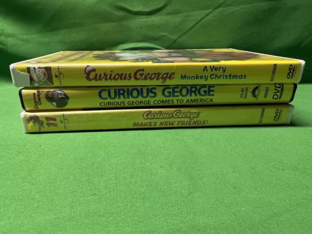 CURIOUS GEORGE DVD Lot $6.00 - PicClick