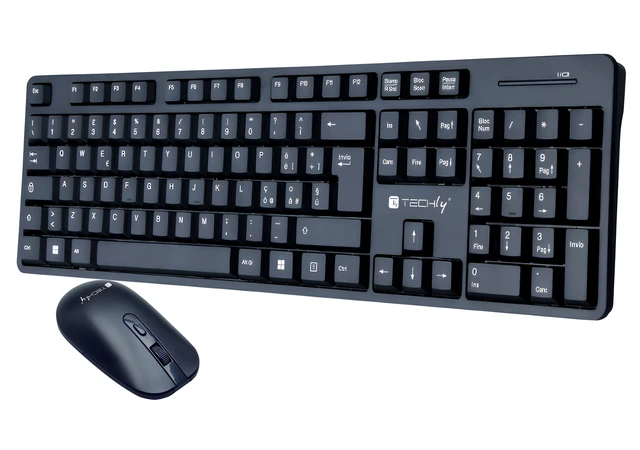 Tastiera E Mouse Wireless Armor RF800 - Layout Italiano, RGB, 4800 DPI, Con Tappetino - Foto 11