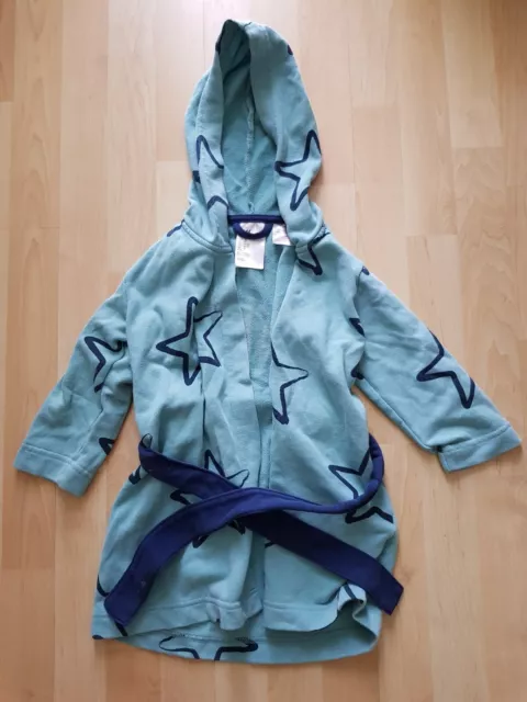 ⚠️ H&M Bademantel Gr. 92 Mädchen Junge Kinder mit Kapuze und Gürtel