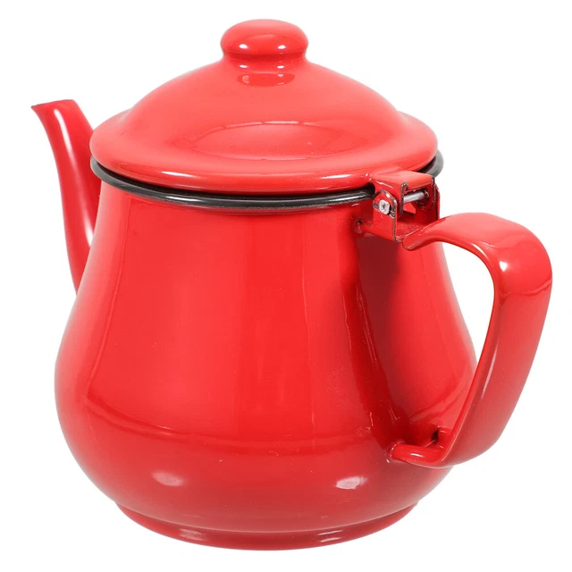 Tetera Esmalte Tetera Estufa Esmalte Tetera Esmalte Decorativa Caldera de agua