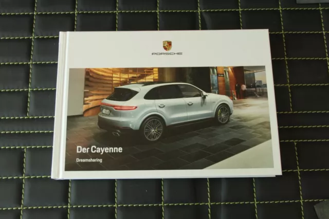 RAR! Hardcover Prospekt/brochure Porsche Der Cayenne Dreamsharing G3 05/2018