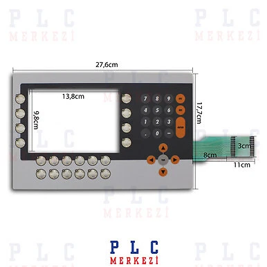 Br 4Pp252.0571-A5 Rev.10 Membrane Keypad