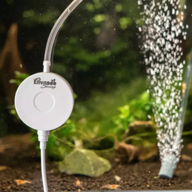 Mini Air Pump Ultra Silent Energy Saving Aquarium for Shrimp Fish Nano Tank