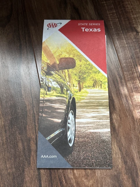 Texas State Map AAA Roadmap NEW 2022