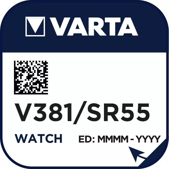 4 x Varta V381 Knopfzelle Uhrenbatterie 1,55 V SR1120SW SR55 Silberoxid Watch 2