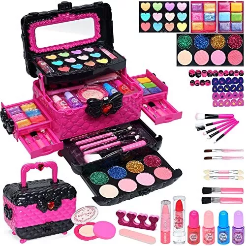 Kids Makeup Sets For Girls Teenage Make Up Starter Kit Childrens Princess