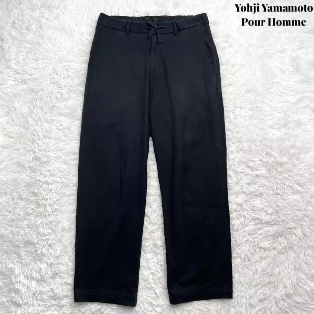 Yohji Yamamoto Pour Homme Easy Pants Black