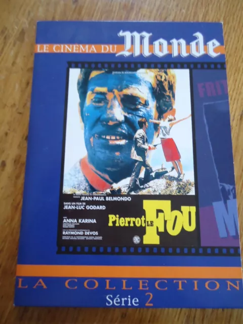 Dvd ** Pierrot Le Fou ** Jean Paul Belmondo Karina Godard Monde 2