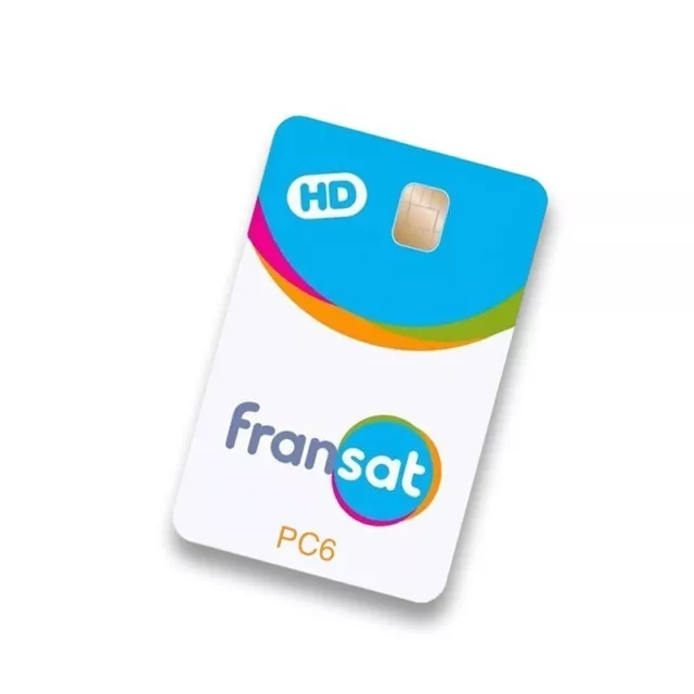 Carte pour Canaux Français Fransat Avec 4 Ans De Abonnement