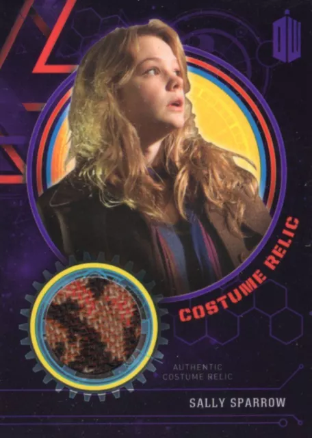 Doctor Who Extraterrestrial Encounters Purple [50] Wardrobe Card Sally Sparrow