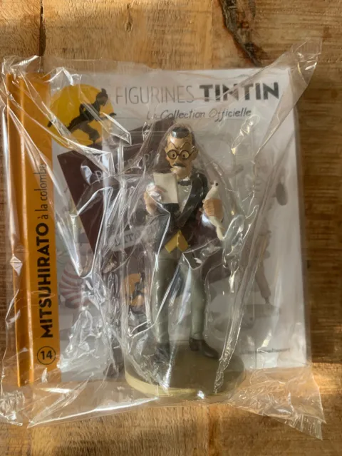 Figurine MITSUHIRATO à la colombe - TINTIN La Collection officielle n°14 / NEUF