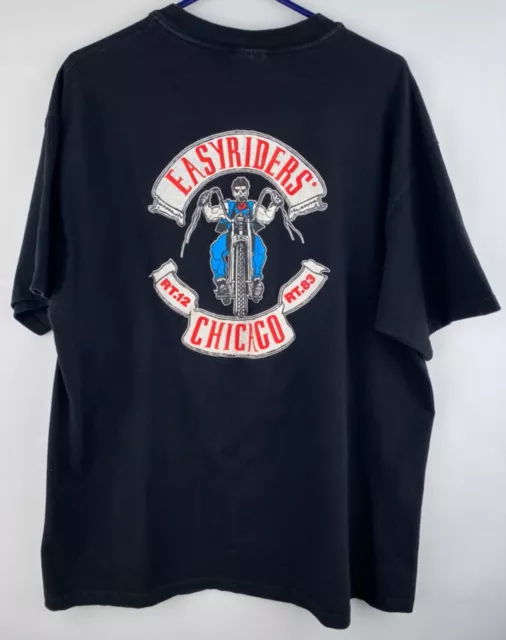 Vintage Easyriders Cycle Magazine T-Shirt, Size L, Single  Stitch,York,motorcyle