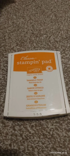 Stampin' Up Classic Ink Pad (old design) - Tangelo Twist