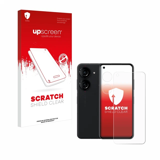 upscreen Pellicola Protettiva per ASUS ZenFone 10 (Fronte+Fotocamera) Protezione