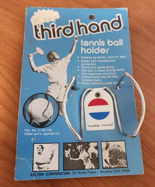 Rare Vintage Third Hand Tennis Ball Holder Pepsi Cola Logo Advertisement