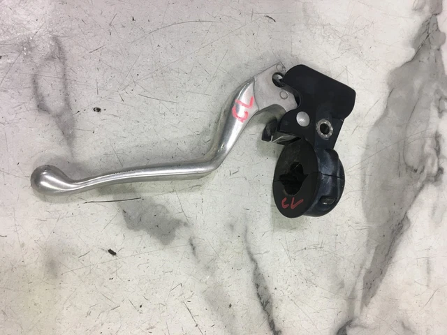 14 Harley Davidson XL 1200 Sportster clutch lever handle and mount perch bracket