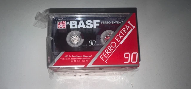 Basf Ferro Extra | Cassettes Audio Vierges | Pack De 3 | Neuf Sous