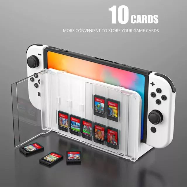 JEU TITULAIRE DE cartouche de jeu Boîte de rangement For Nintendo Switch  OLED EUR 9,42 - PicClick FR