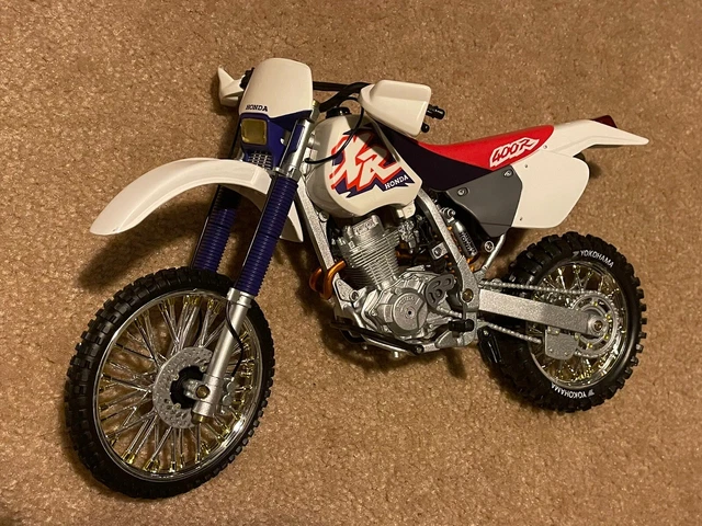 NEW RAY HONDA XR 400R SWAT Dirt Bike Police Motorcycle 1:6
