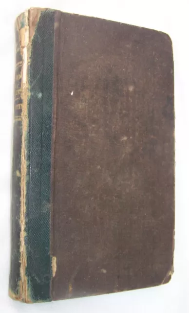 1848 Antique Natural Philosophy Mechanical Engineering Book Mechanics Pneumatics