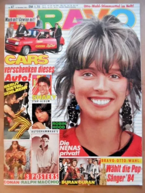 BRAVO 47- 1984 Nena Duran CONAN Ralph Shaky Wham Limahl Al Corley Talk Talk Cars