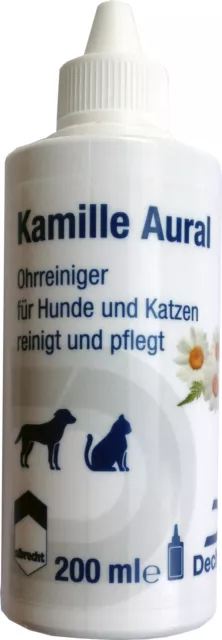 Aural Kamille Ohrenreiniger 200 ml Flasche (84,50€/1l)