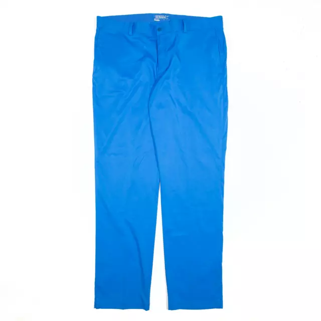 NIKE GOLF pantaloni dritti sottili blu da uomo W38 L34