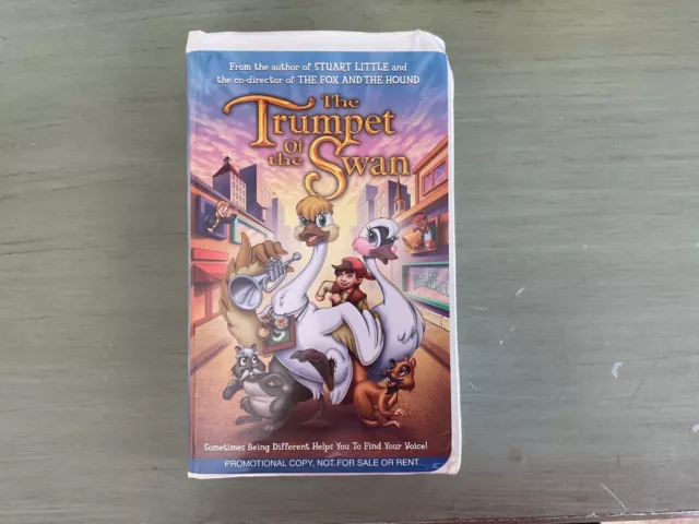 Trumpet Of The Swan 2001 Promo VHS, HTF, Rare Jason Alexander Reese Witherspoon 2