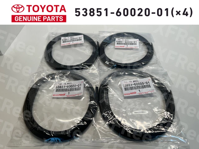 FLARE RUBBER SEAL(4pcs) for TOYOTA LANDCRUSER 80 SERES FJ80 HDJ80