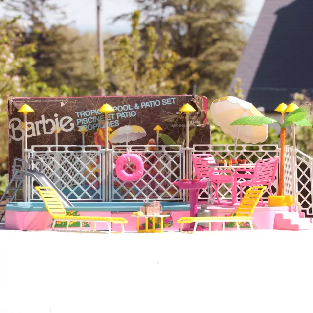 Piscine barbie années 80 outlet