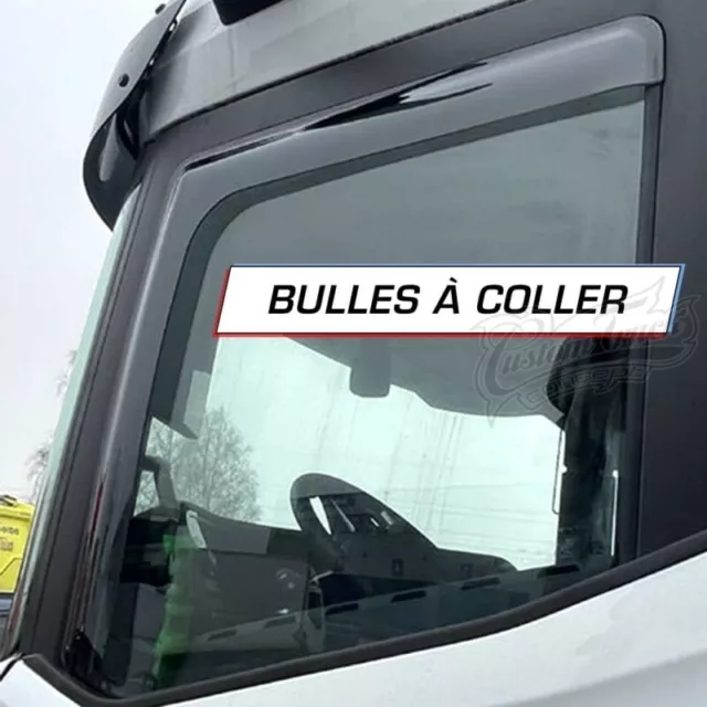 2 Déflecteurs De Pluie Pour Rétroviseurs Citroën Berlingo II/III (2015‑2024) – Anti-éblouissement, Adhésif - 2