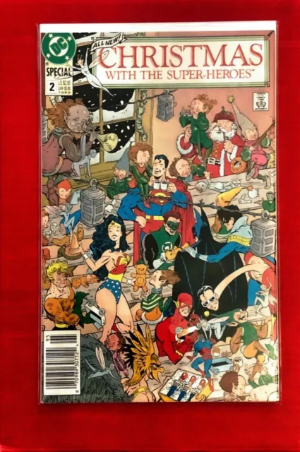 Christmas With The Super-Heroes #2 Very Fine/Near Mint 1989 Buy Today