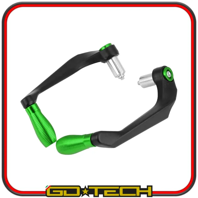 PARALEVE MOTO SCOOTER PROTEZIONE LEVE FRENO FRIZIONE ALLUMINIO CNC Verde