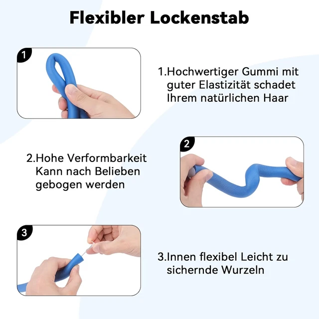 10 ST CK PAPILOTTEN Mit 4 Clips 16Mm Lockenwickler ber Nacht Locken 10-st-ck-papilotten-mit-4-clips-16mm-lockenwickler-ber-nacht-locken