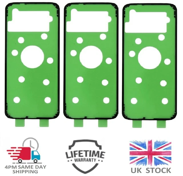 For Samsung Galaxy S9 G960 Battery Cover Adhesive Rear Housing Glue Strips x 3