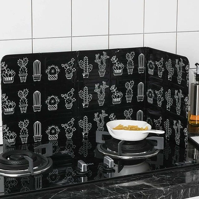 Cubierta de pantalla de salpicaduras de aceite de cocina plegable estufa MEJOR antiprotector K5Q5