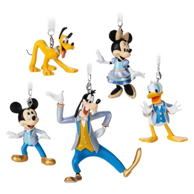 WALT DISNEY WORLD 50th Anniversary Mickey and Friends Hanging Ornament