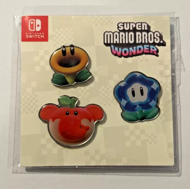 Goodies - Pin's / Nintendo Switch - Super Mario Bros. Wonder - Neuf